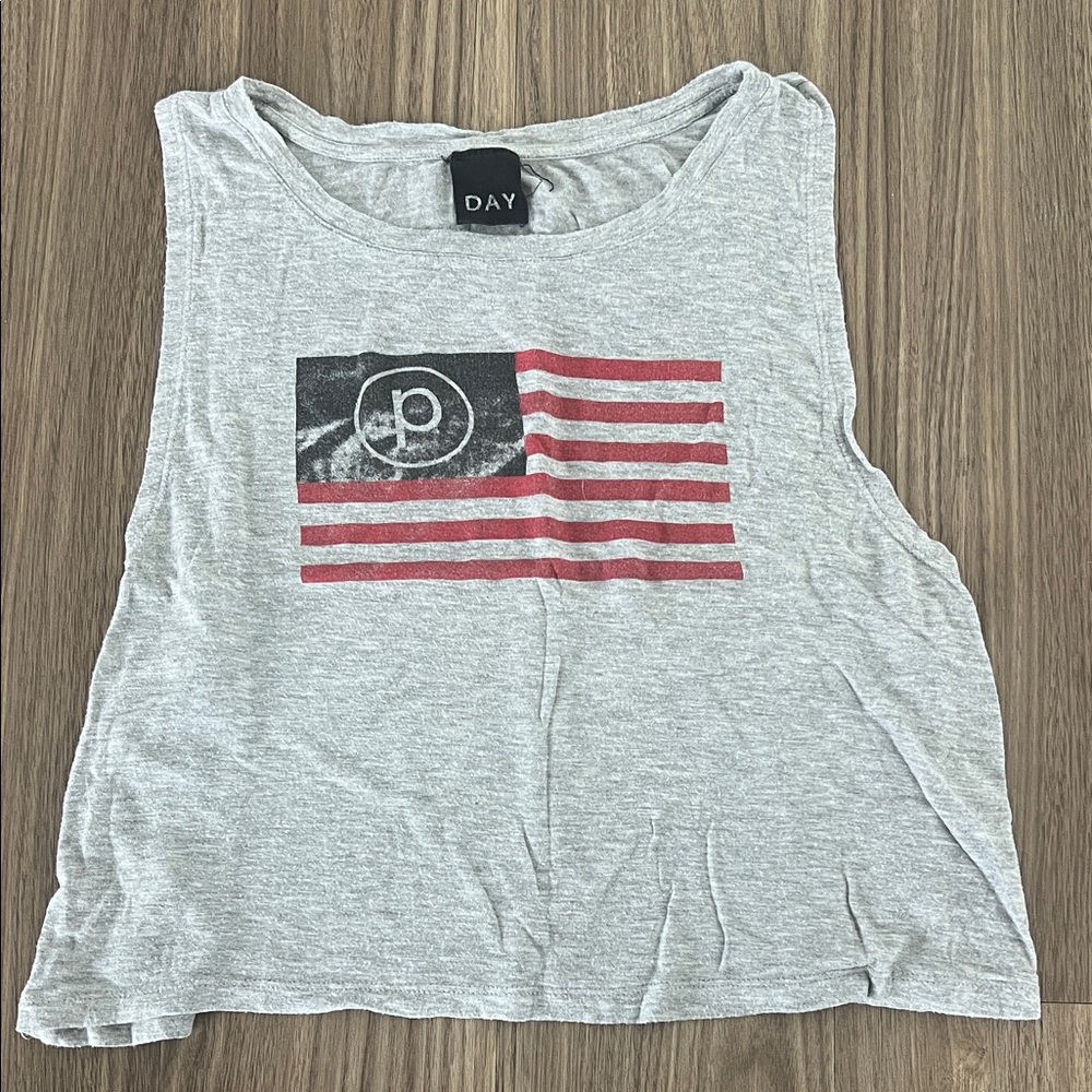 Pure Barre American Flag Tank